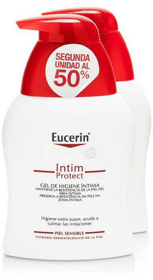 "Eucerin" rinkinys intymios higienos prausiklis "Protection Fluid" 2x250ml