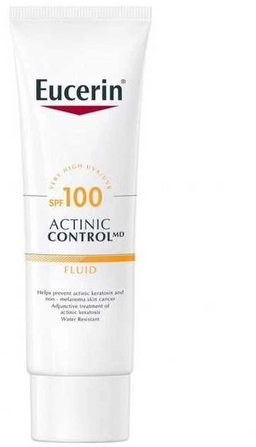 Eucerin Actinic Control Md Fluido SPF 100 apsauginis fluidas nuo saulės, 80 ml