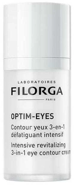 "Filorga Optim-Eyes Eye Contour" paakių priežiūros priemonė nuo tamsių ratilų, paburkimo, raukšlių 15ml