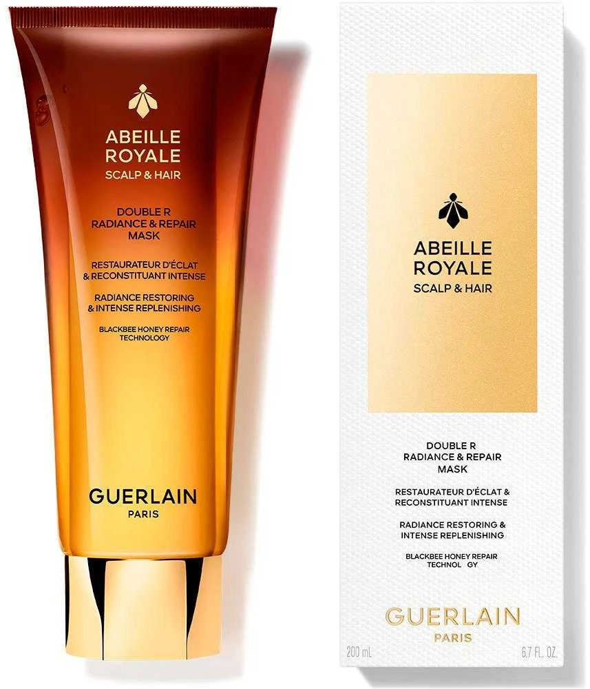 Guerlain Abeille Royale Scalp y Hair Mascarilla Iluminadora y Reparadora, 200 ml