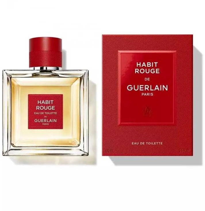 Guerlain Habit Rouge EDT tualetinis vanduo unisex, 50 ml
