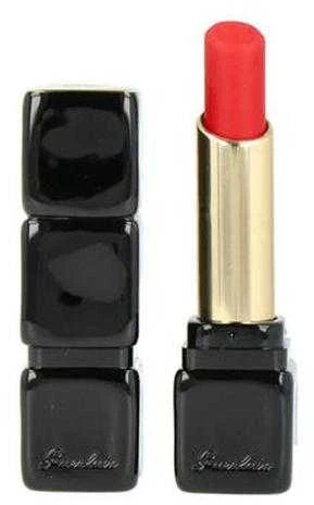 Guerlain Kiss Kiss Tender Matte Matiniai lūpų dažai, spalva - 910 Wanted Red