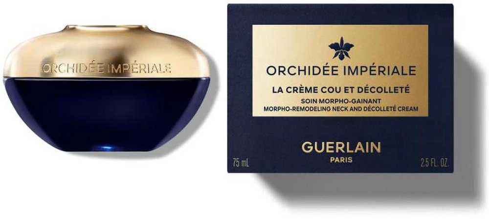 Guerlain Orchidée Impériale Neck & Decollete Kreminis stangrinamasis kaklo ir dekoltė kremas, 75 ml