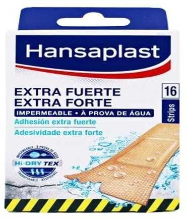 "Hansaplast" itin stipriai prilimpantis tvarstis 16 juostelių