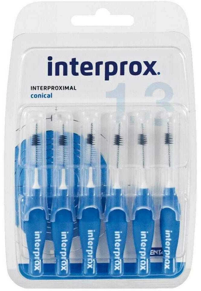 "Interprox" 1.3 Tarpdančinė kūginė 6 vienetai