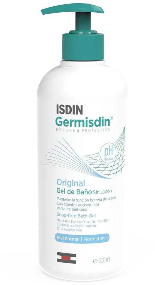 "Isdin Germisdin" kūno higiena su dozatoriumi 500ml