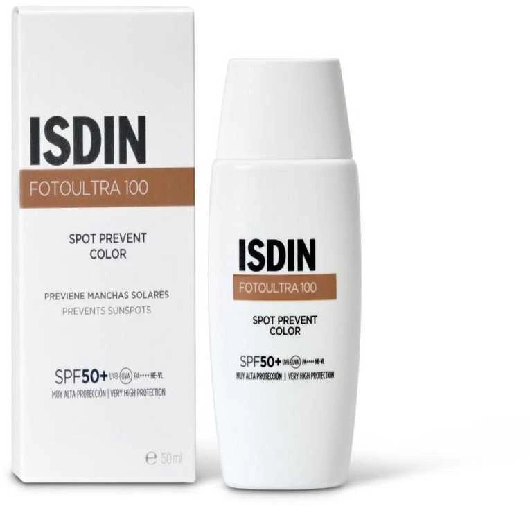 Isdin FOTOULTRA 100 ACTIVE UNIFY COLOR SPF 50+ tinted sunscreen 50 ml
