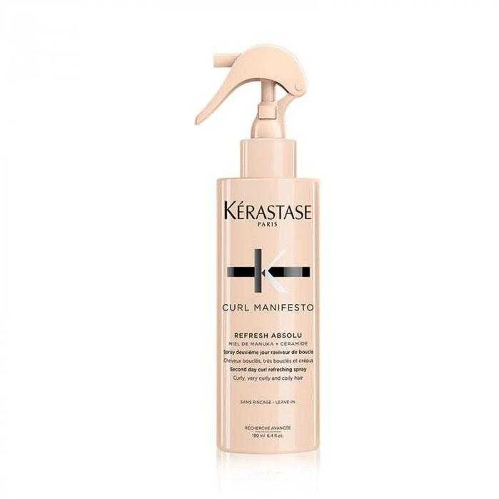 Kérastase Curl Manifesto Refresh Absolu purškiklis banguotiems ir garbanotiems plaukams, 190 ml