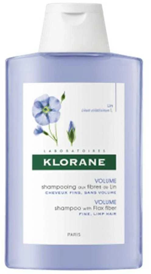 Klorane Šampūnas Volume and Body to Linen Fibers šampūnas su linų pluoštu 200ml