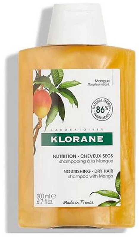 "Klorane" mangų šampūnas 200ml