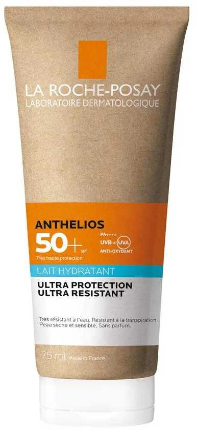 La Roche-Posay LRP Anthelios Non-Perfumed Hydrating Lotion SPF 50+ apsauginis drėkinantis losjonas jautriai / sausai kūno odai, 75 ml