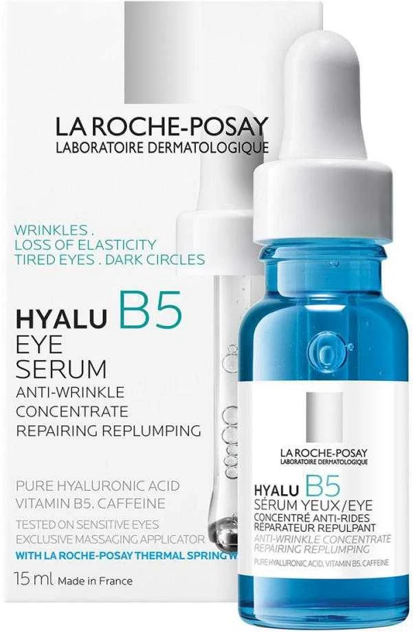 La Roche Posay Hyalu B5 Eye Serum paakių serumas nuo raukšlių su hialurono rūgštimi, 15 ml