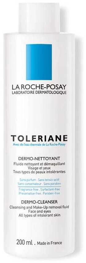 La Roche-Posay La Roche Toleriane Dermo-Valiklis akių ir veido makiažo valiklis sausai ir jautriai odai, 400 ml
