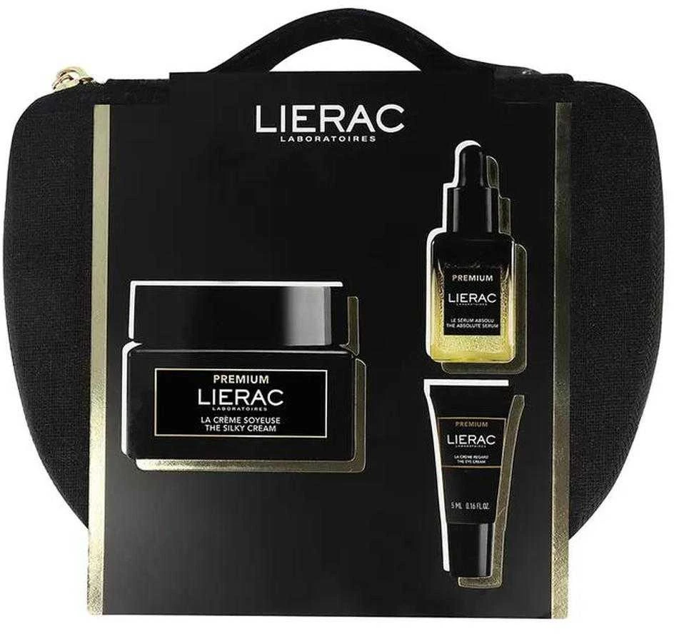 Lierac Premium Silky Kreminis veido priežiūros rinkinys 4 vnt