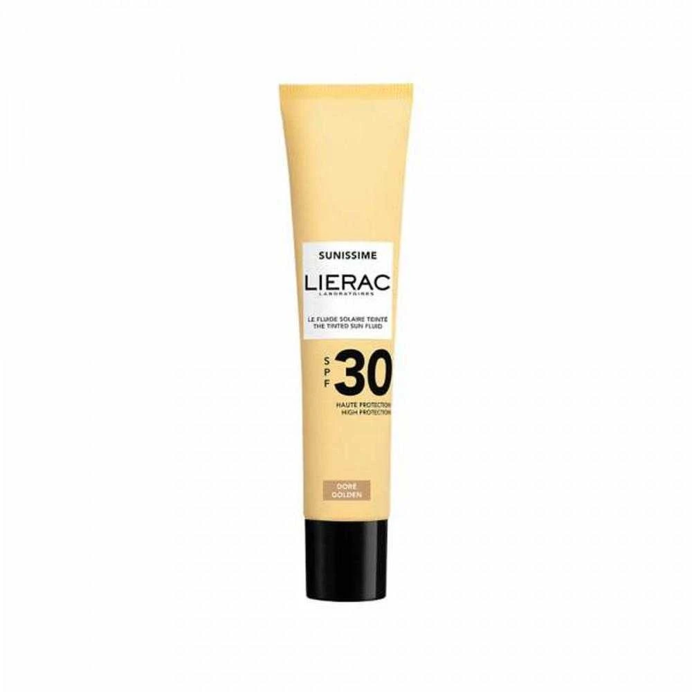 Lierac Paris Lierac Sunissime The Tinted Velvety Sun Fluid SPF 30 apsauginis fluidas deginimuisi, 40 ml