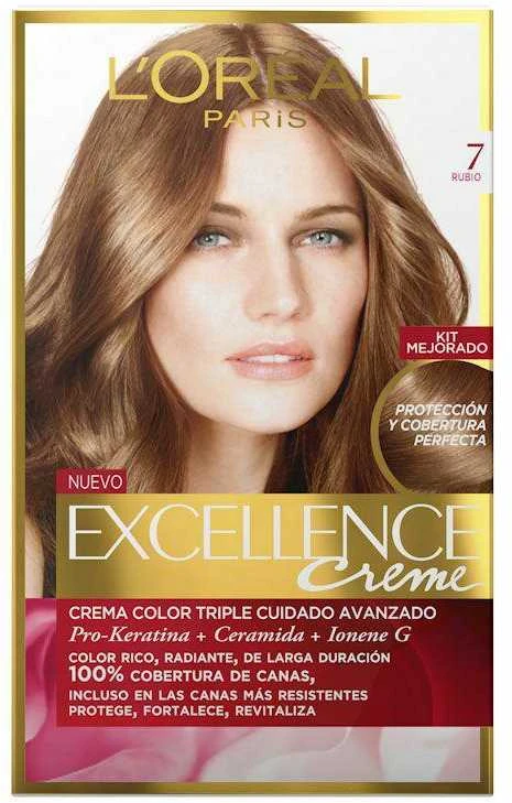 L'Oreal Excellence plaukų dažai 7 atspalvis