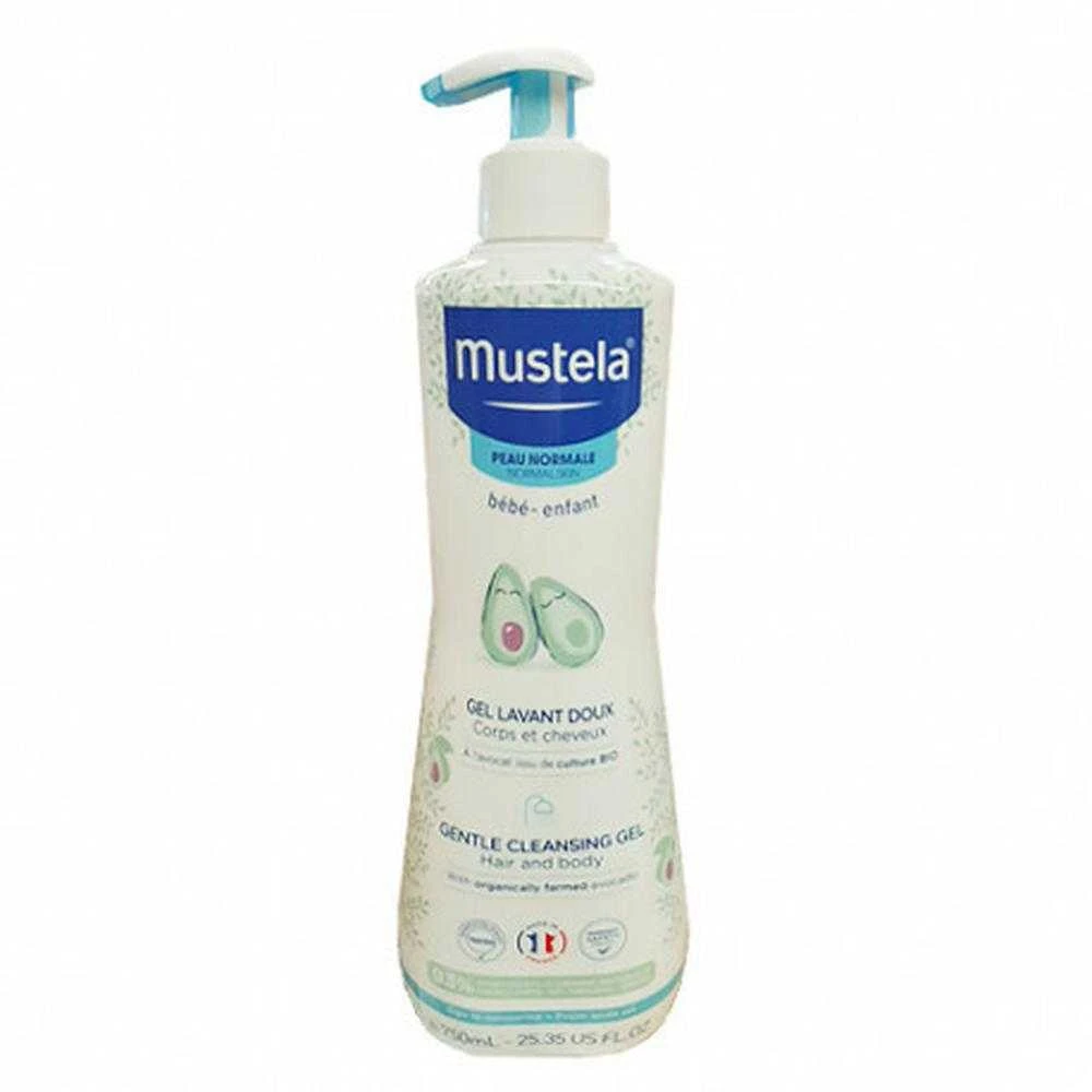 Mustela Gentle Cleansing Gel prausiklis kūdikiams, 750 ml