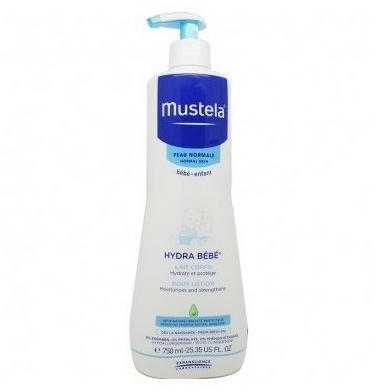 Mustela Hydra Bébé Losjonas kūnui, 750 ml