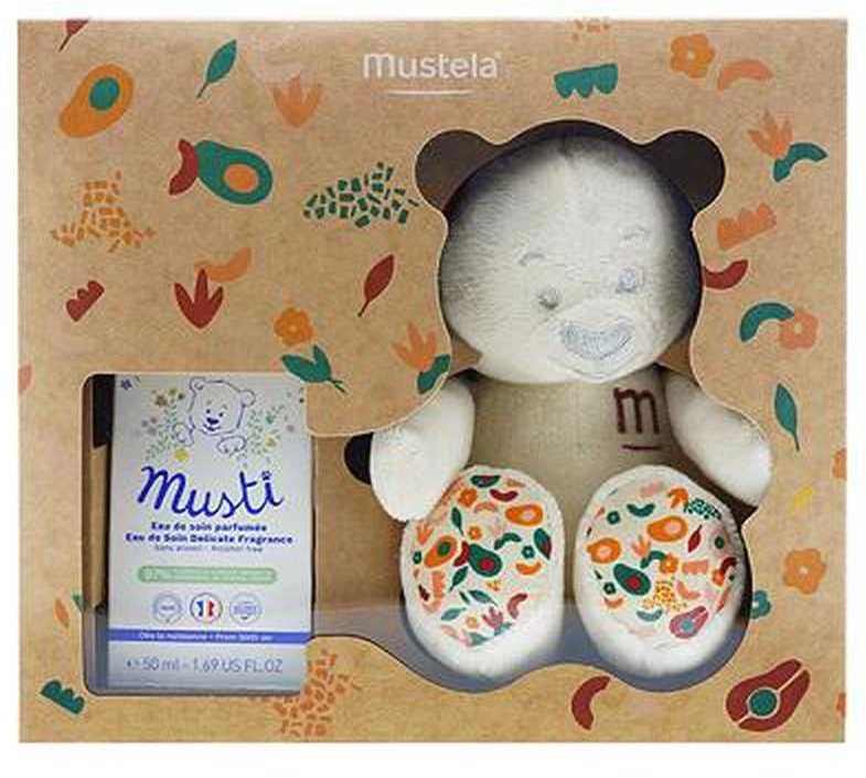 Mustela Musti Terracotta Chest, 50 ml Rinkinys iš 2 vnt