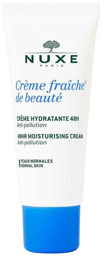 NUXE 48 val. drėkinantis kremas normaliai odai „Crème Fraîche® de Beauté 48H Moisturizing Plumping cream for normal skin“, 30 ml