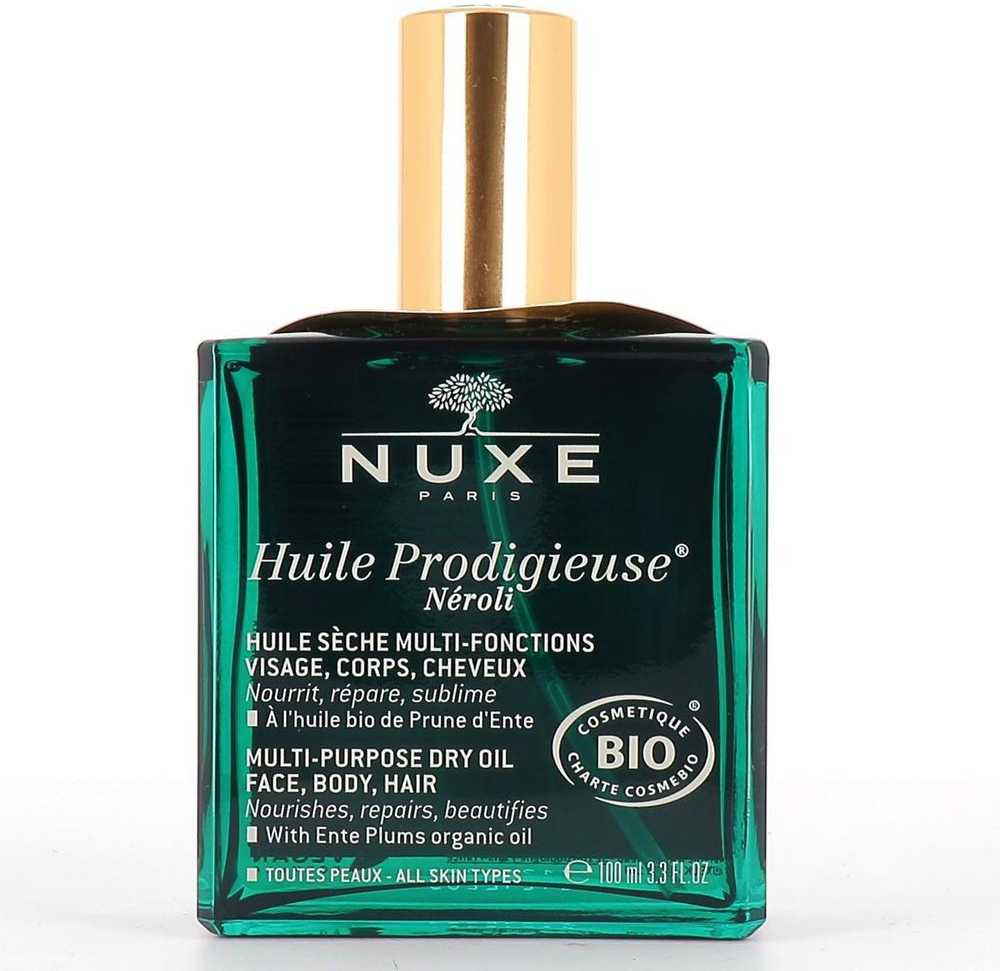 Nuxe Sausasis aliejus „Huile Prodigieuse® Multi- Purpose Organic Neroli Dry Oil“ (veidui, kūnui, plaukams)