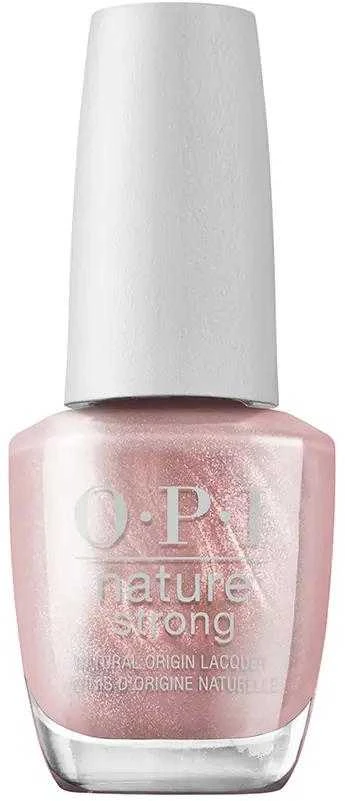 OPI Nature Strong Nagų lakas nagų lakas, atspalvis: NAT 015 Intentions Are Rose Gold, 15 ml