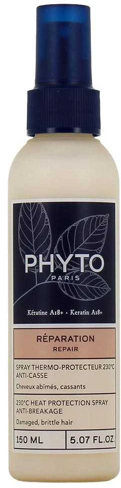 Phyto Reparation Anti-breakage Thermo-Protective Atstatomasis Purškiklis nuo karščio apsaugantis purškiklis plaukams, 150 ml