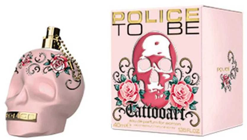 Police To Be Woman Tattoo Art kvepalų purškalas 40ml