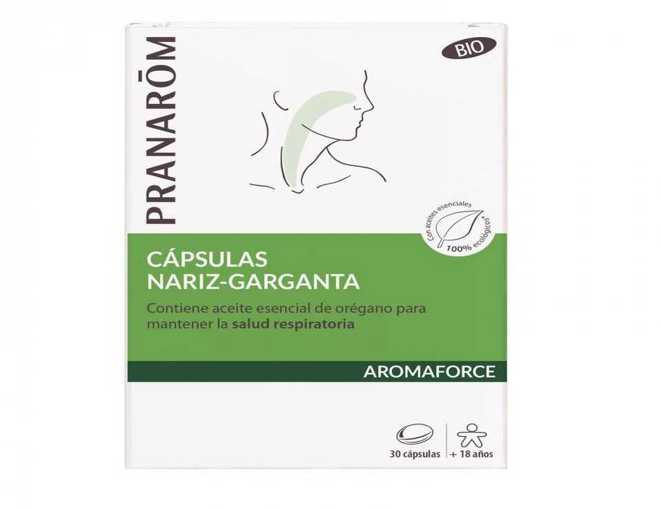 Pranarom Aromaforce Bronchi Bio maisto papildai 30 vnt kapsulių