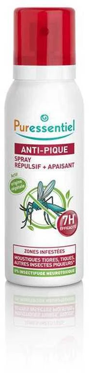 Puressentiel repelentas nuo vabzdžių su raudonu dangteliu 75ml