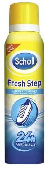 Scholl Fresh Step batų dezodorantas flakonas