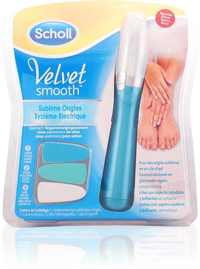 "Scholl Velvet Smooth" elektroninė pėdų priežiūros sistema su eksfoliuojančia papildoma galvute
