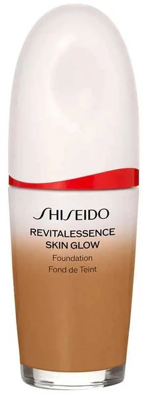 „Shiseido Revitalessence Skin Glow“ skystas makiažo pagrindas „420 SPF 30“, 30 ml