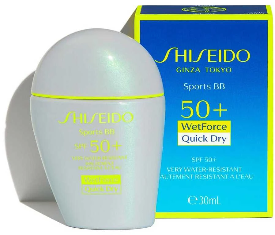 Shiseido Sports BB Atsparus vandeniui Spf50 Medium, 30 ml