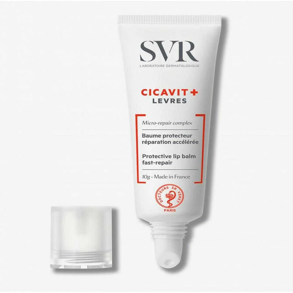 SVR Cicavit+ Levres Protective Lūpų balzamas Fast-Repair, 15 ml
