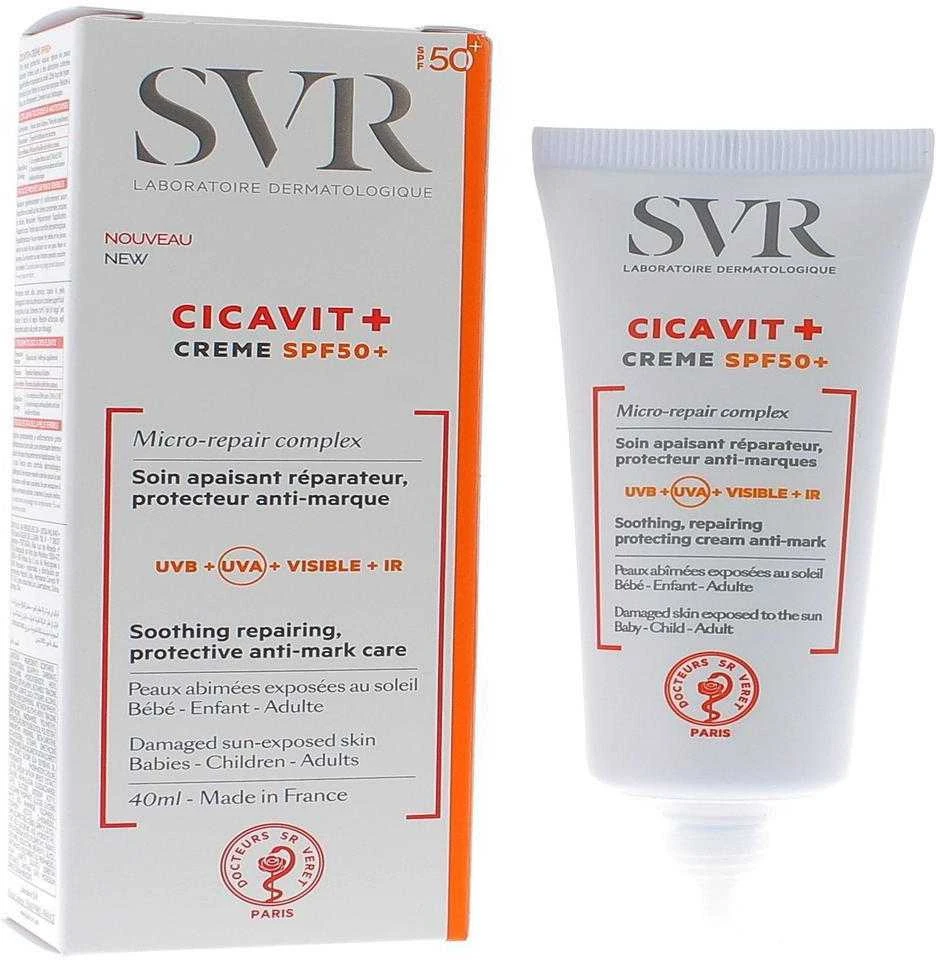 SVR Cicavit+ Creme SPF50+, 40 ml