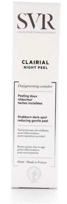 Inline Svr Clairial Night Peel naktinis veido šveitiklis, 50 ml