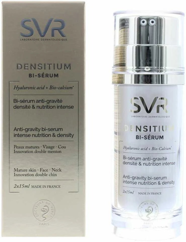 SVR Densitium Bi-Serum stangrinamasis dvifazis veido serumas, 2x15 ml