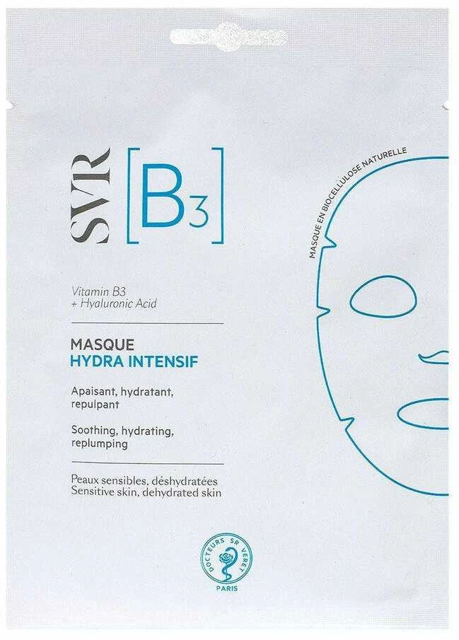Svr B3 Masque Hydra Intensif drėkinamoji lakštinė kaukė, 12 ml