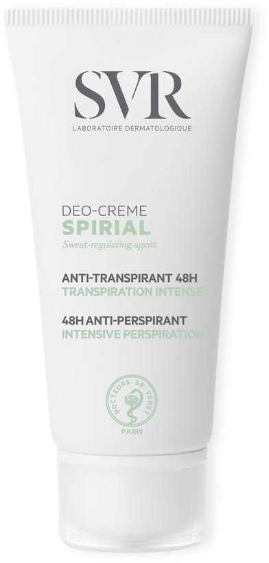 Svr Spirial Anti-perspirant Dezodorantas Kreminis kremas nuo prakaitavimo, 50 ml