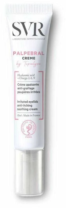 SVR Topialyse Palpebral Irritated Eyelids Kremas akių vokų kremas 15ml
