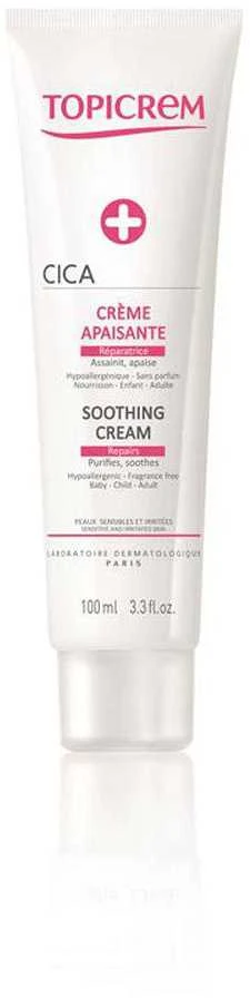 Topicrem CICA Soothing Kreminis, 100 ml