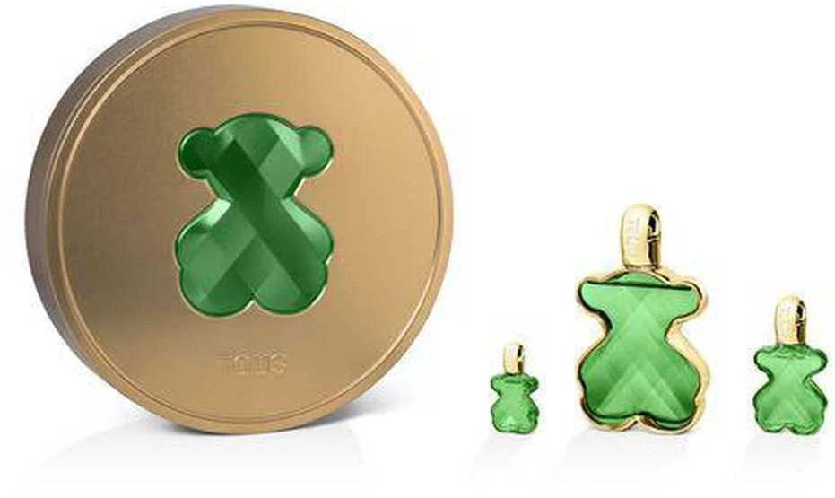 Tous Loveme The Emerald Eliksyras kvepalų dėklas 3 vnt
