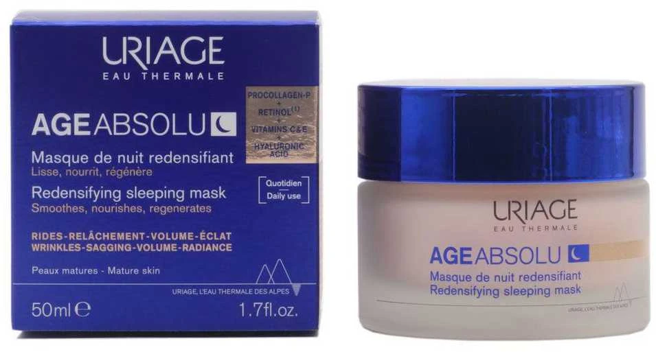 Uriage Age Absolu veido kaukė, 50 ml