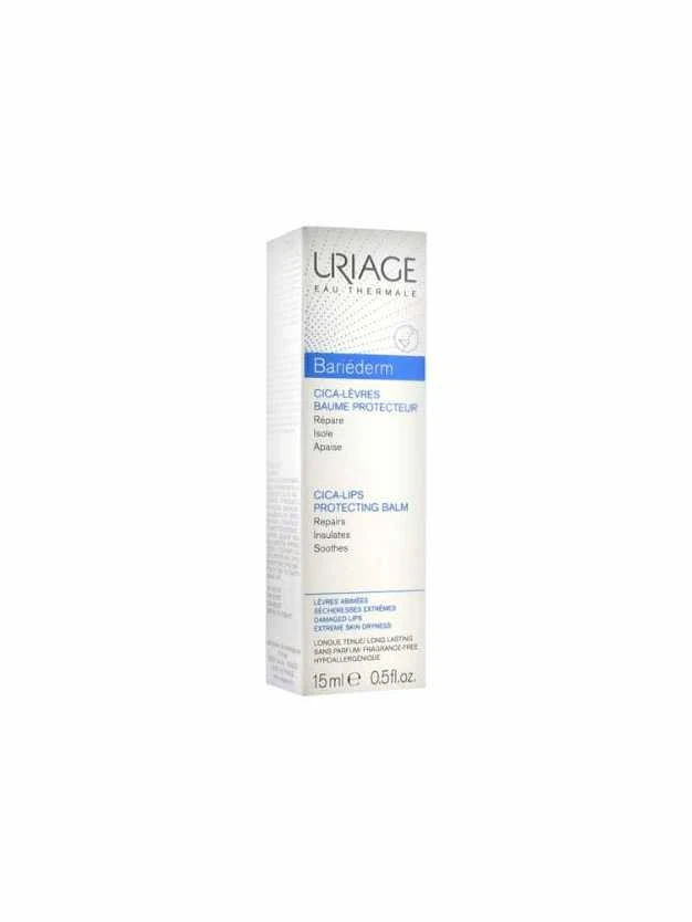 "Uriage Bariéderm Cica Lips Repairing Balm" atkuriamasis balzamas 15ml