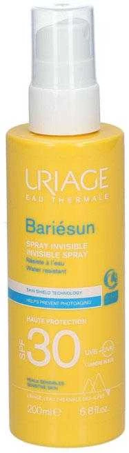 Uriage Bariésun Invisible Purškiklis SPF30 apsauginis purškiklis nuo saulės, 200 ml