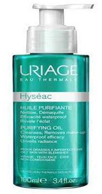 Uriage Hyséac Purifying Oil valomasis aliejus riebiai ir dėmėtai veido odai, 100 ml