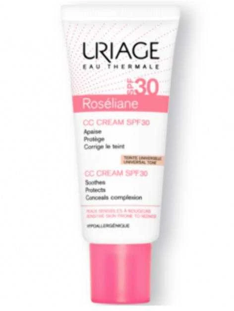 URIAGE, ROSELIANE CC toninis koreguojamasis apsauginis kremas su SPF30+, 40ml, Spalva: Medium