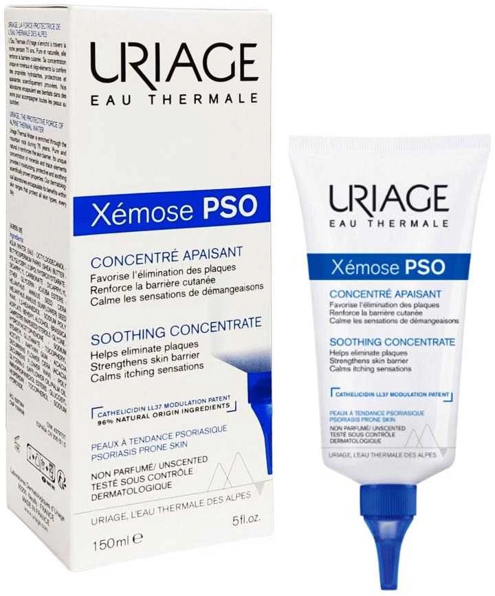 Uriage Xémose PSO Soothing Concentrate raminamasis koncentratas, 150 ml