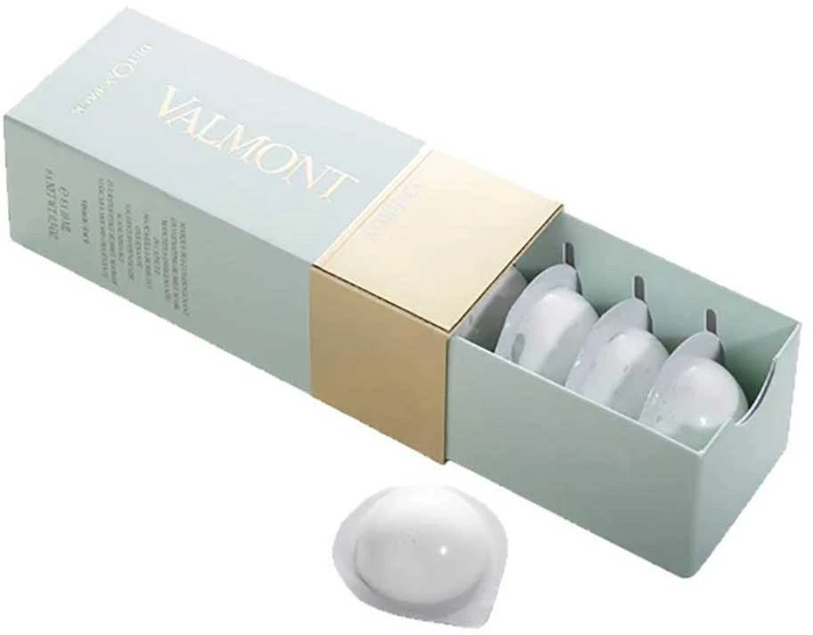 Valmont Deto2x Pack detoksikuojanti veido kaukė kapsulėse, 6 x 10 ml